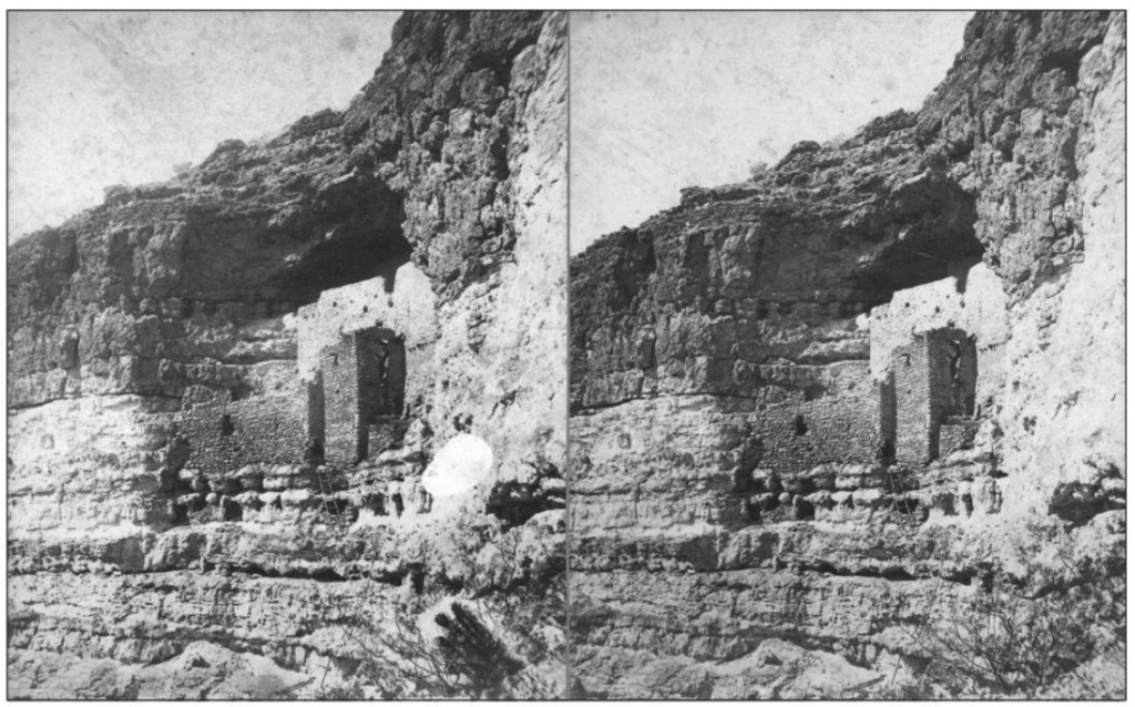 Стереоскопическое изображение замка Уолтера Дж. Хоффмана