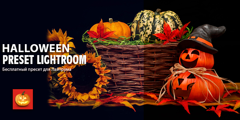 Бесплатный пресет Halloween preset Lightroom
