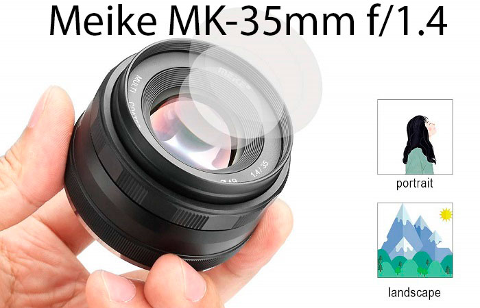 Meike 35 mm f/1.4
