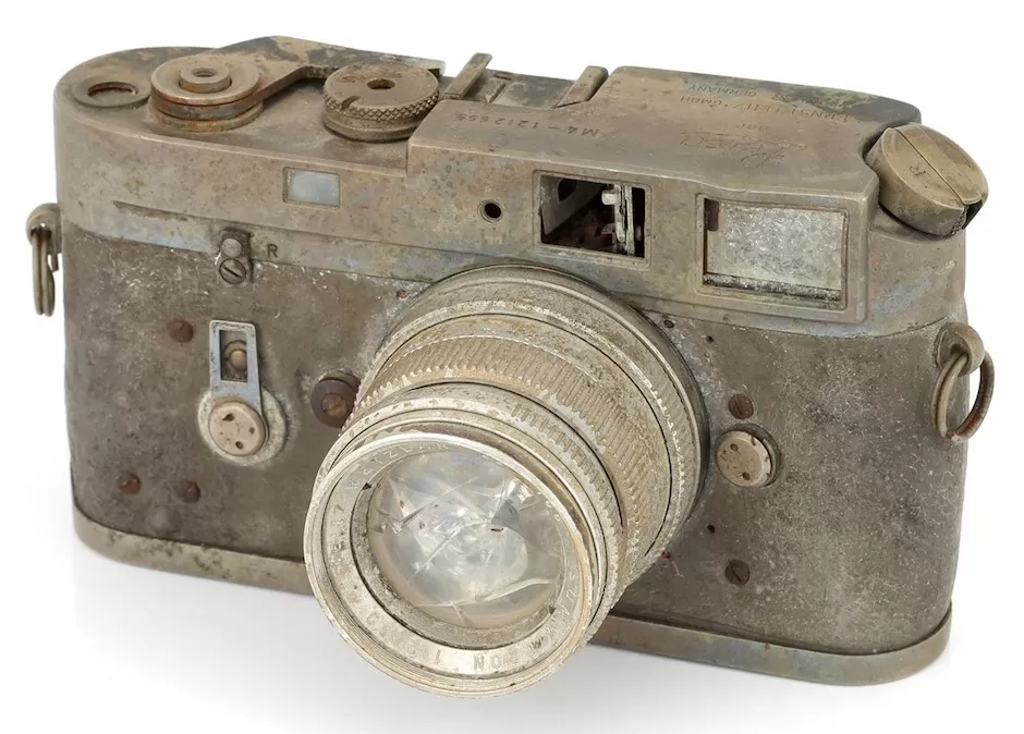 Поврежденную огнем винтажную Leica M4 продали более чем за 2000 долларов